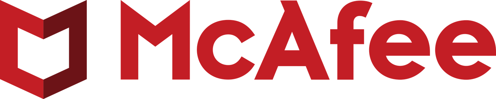 McAfee logo - Rogue Logics client
