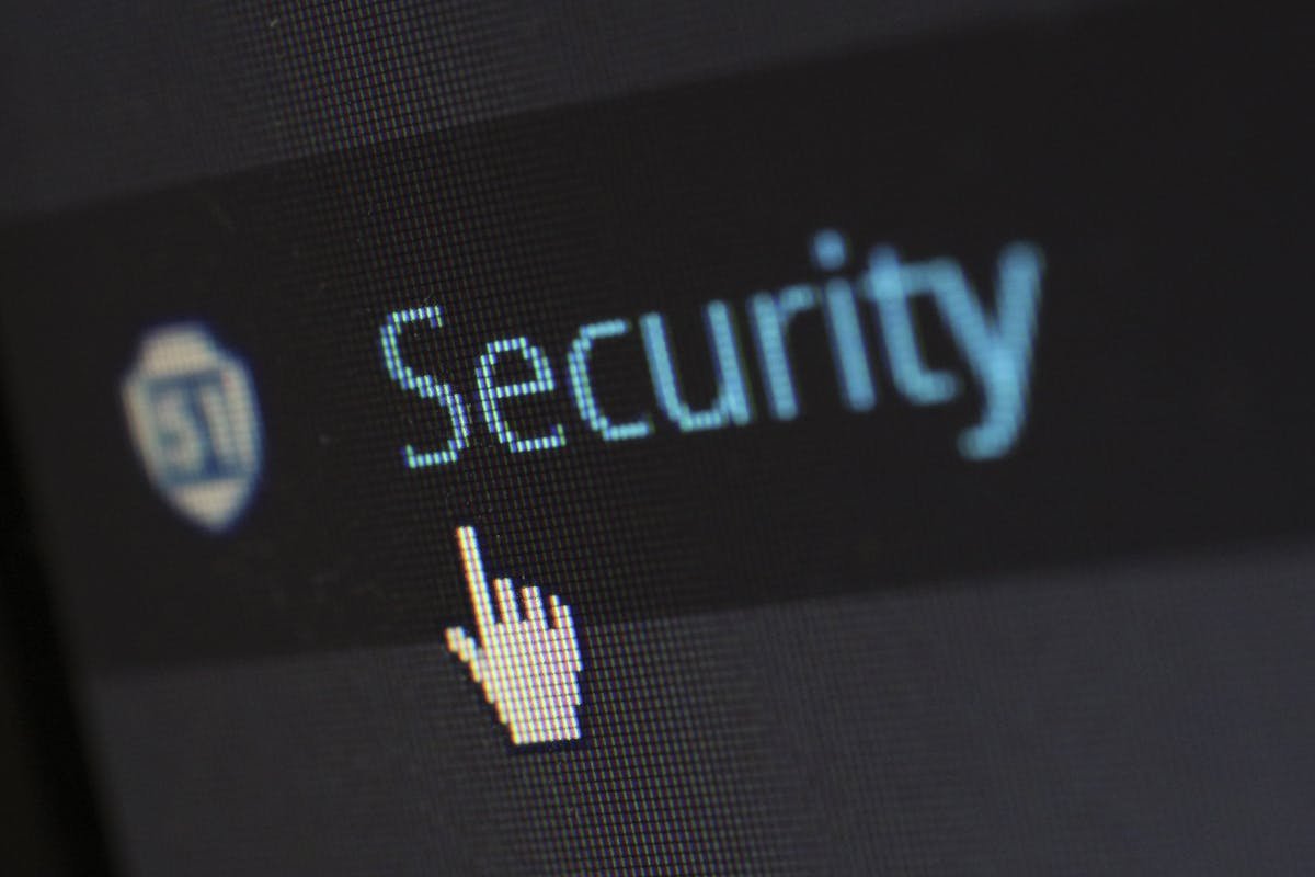 Security protection software on screen